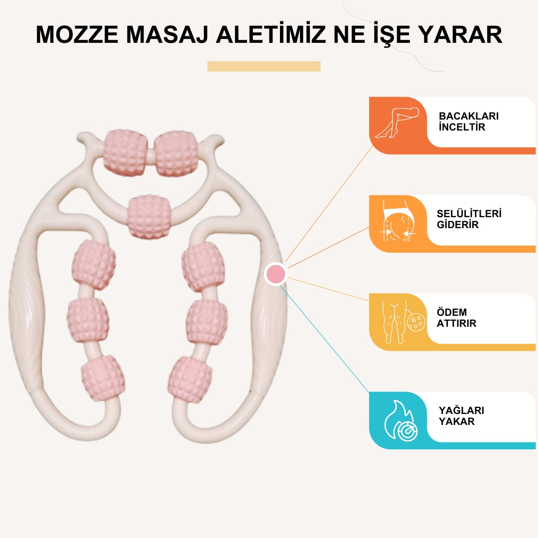 Bacak İnceltme Selülit Giderme, Ödem Atma, Sıkılaştırma Masaj Aleti
